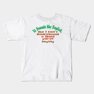 English Kids T-Shirt